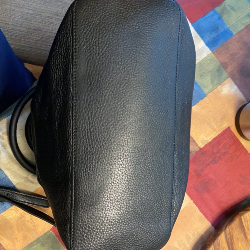 Black leather Tory Burch satchel - Picture 7 of 7